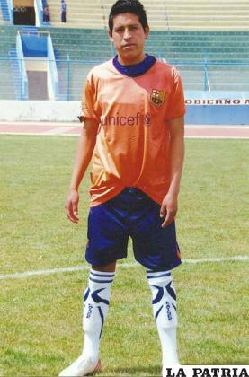 Víctor Hugo Irahola, joven valor del fútbol