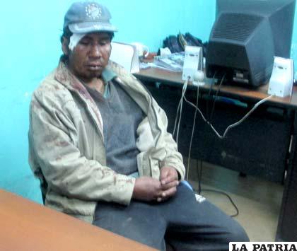 Uno de los mineros arrestados