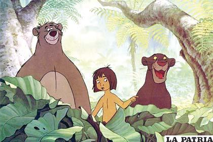 Personajes principales de la galardonada película animada “El Libro de la Selva”