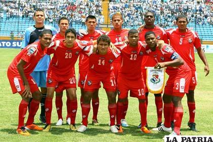 El equipo de Panamá que participa en la Copa de Oro