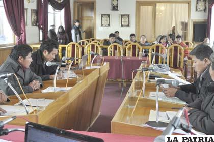 Ejecutivo edil no presentó informe oral ante el legislativo