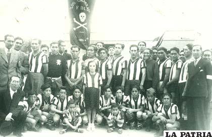 Club Deportivo Calaveras que participó en 1940