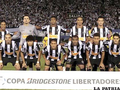 El equipo de Atlético Mineiro que jugó la primera final