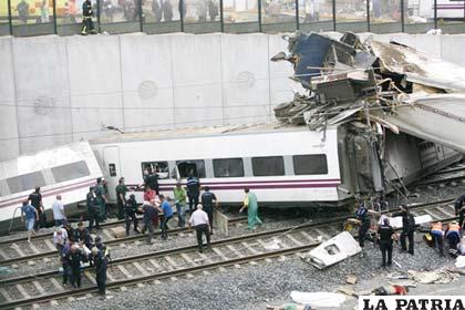 El accidente ocurrió en Santiago de Compostela