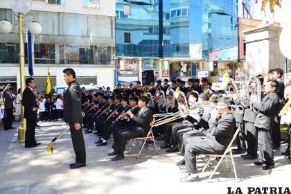 Banda de Música del colegio Ignacio León