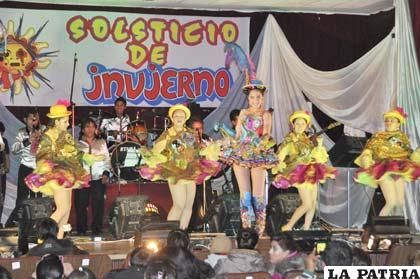 Música y baile se vivió en concierto de Raymi Bolivia