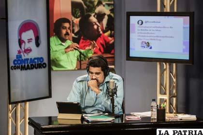 Oposición acusa a Nicolás Maduro del uso indebido del canal estatal
