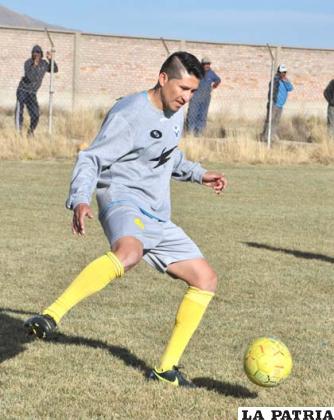 Méndez entrena desde ayer en San José
