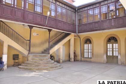 Patio del Museo Histórico de Oruro 