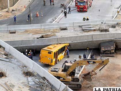 Accidente donde fallecieron dos personas en Brasil
