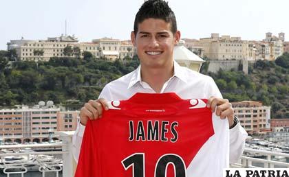 James Rodríguez pretende continuar en el Mónaco