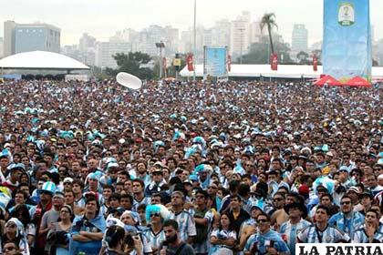 Muchos argentinos ya están en Brasilia 