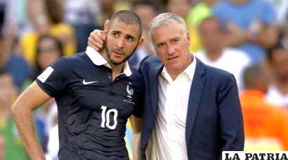 Karim Benzema, a pesar que hizo tres goles para su selección, se despide del Mundial