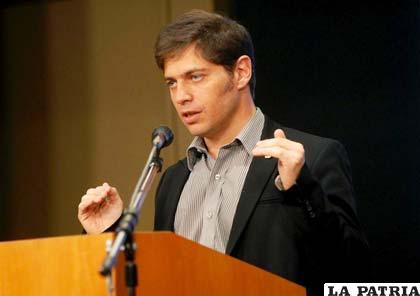 Ministro de Economía de Argentina, Axel Kicillof