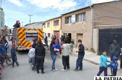 Los vecinos se alarmaron por el incendio en la zona Este