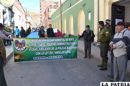 La Ansclapjupol también se unió a las medidas de presión