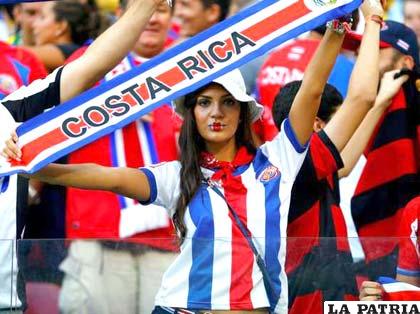 Naturalmente que Costa Rica tendrá el apoyo de sus seguidores 