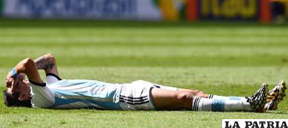 Ángel Di María se despide del Mundial Brasil 2014 por lesión