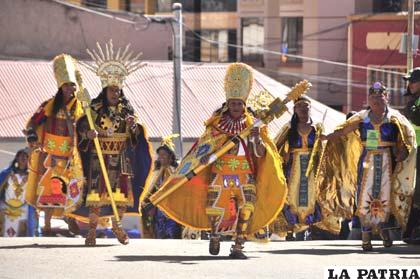 Los Incas, conjunto centenario del Carnaval de Oruro