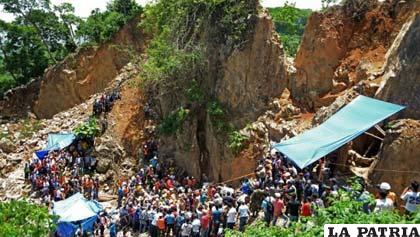 Las esperanza de rescatar con vida a los mineros son poco alentadoras