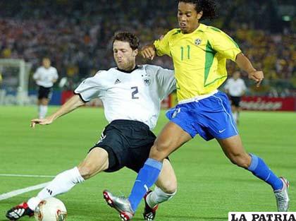 Brasil y Alemania volverán a jugar en un Mundial desde el 2002 cuando en la final ganó Brasil por 2 a 0