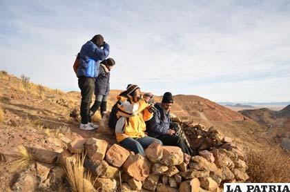 Hermosa experiencia en el “Recorrido de los cerros de Oruro”