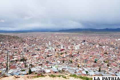 Oruro no tiene un plan de ordenamiento territorial actualizado