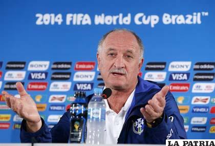 El estratega Luiz Felipe Scolari