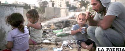 No existe comida suficiente para alimentarse en Gaza
