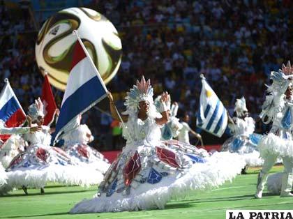 En el estadio Maracaná se vivió la fiesta de cierre de la Copa del Mundo