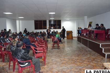 Asistentes al congreso del STPO realizado el 29 de junio