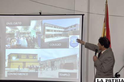 Presentación de los proyectos del Centro Cristiano Filadelfia
