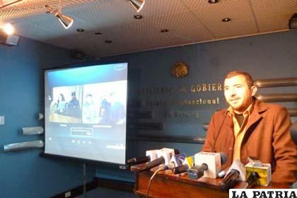 El director general de Régimen Penitenciario, Javier Aramayo 