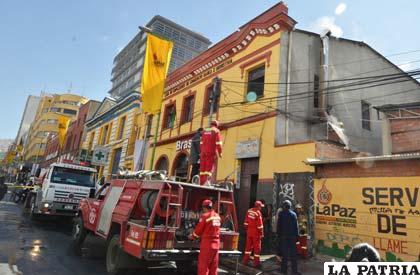 Incendio en restaurante Bras Bros generó daños materiales de consideración