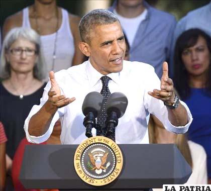 Presidente estadounidense, Barack Obama