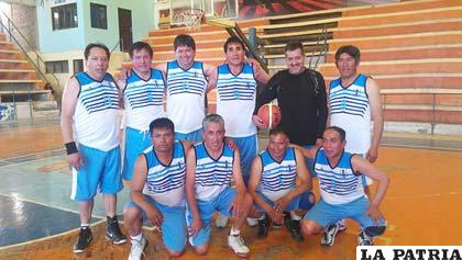 El equipo masculino que representó a Oruro