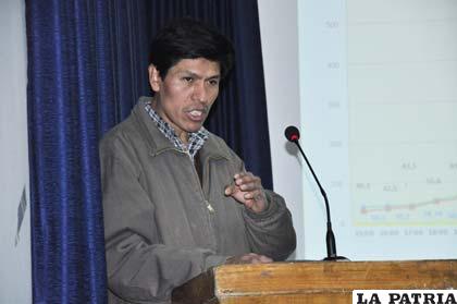 Luis Calle, jefe de la Unidad de Medio Ambiente y Recursos Naturales
