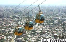 Oruro sueña tener un teleférico moderno como en las grandes ciudades