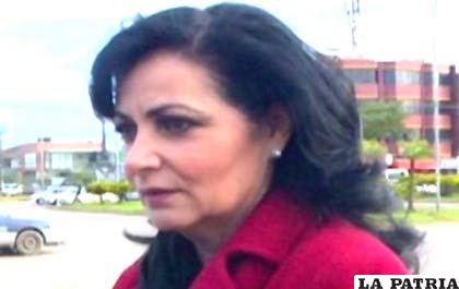 María Elena Moreno, madre de la candidata a la vicepresidencia por MSM, Adriana