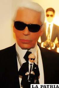 Karl Lagerfeld inmortalizado en un muñeco de Mattel