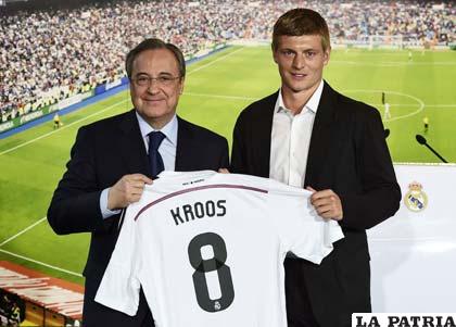 Kroos utilizará la casaca ocho