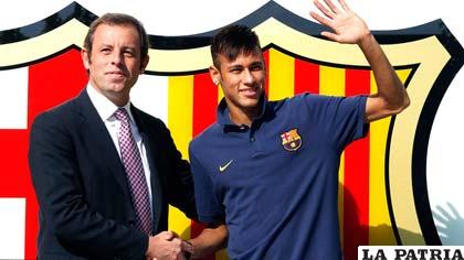 Neymar y los problemas de su traspaso al Barcelona no acaban
