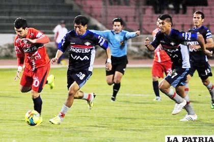 En el partido de ida empataron 1-1 en Sucre el jueves reciente