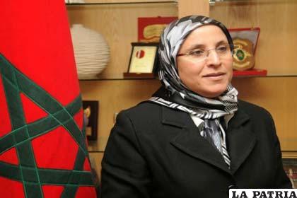 Ministra de la Mujer en Marruecos, Basima Hakaui