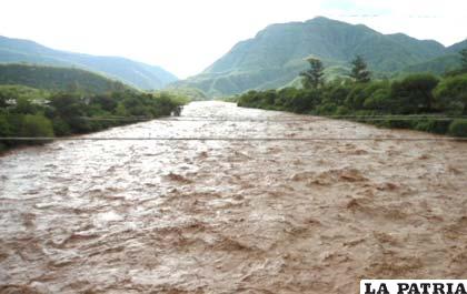 Aguas contaminadas del río Pilcomayo