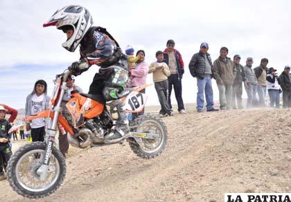 Los niños también son parte de la competencia