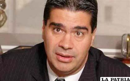 Jefe de Gabinete argentino, Jorge Capitanich