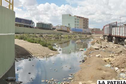 Una panorámica del río Tagarete, sector consignado en la campaña
