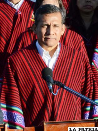 El presidente Ollanta Humala respalda demanda marítima de Bolivia /ABI