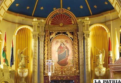 La imagen de la Virgen del Socavón llegará hasta el Pontífice